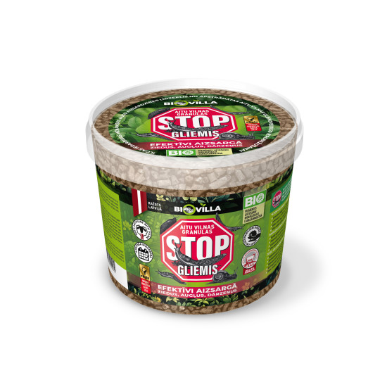 STOP SLUG & SNAIL! (100% sheep wool pellets) 1000 ml package,