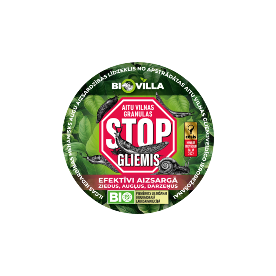 STOP SLUG & SNAIL! (100% sheep wool pellets) 1000 ml package,